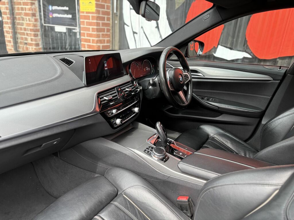 BMW 5 Series 2017 2.0 520D M Sport Saloon Euro NA17VTK Black #4