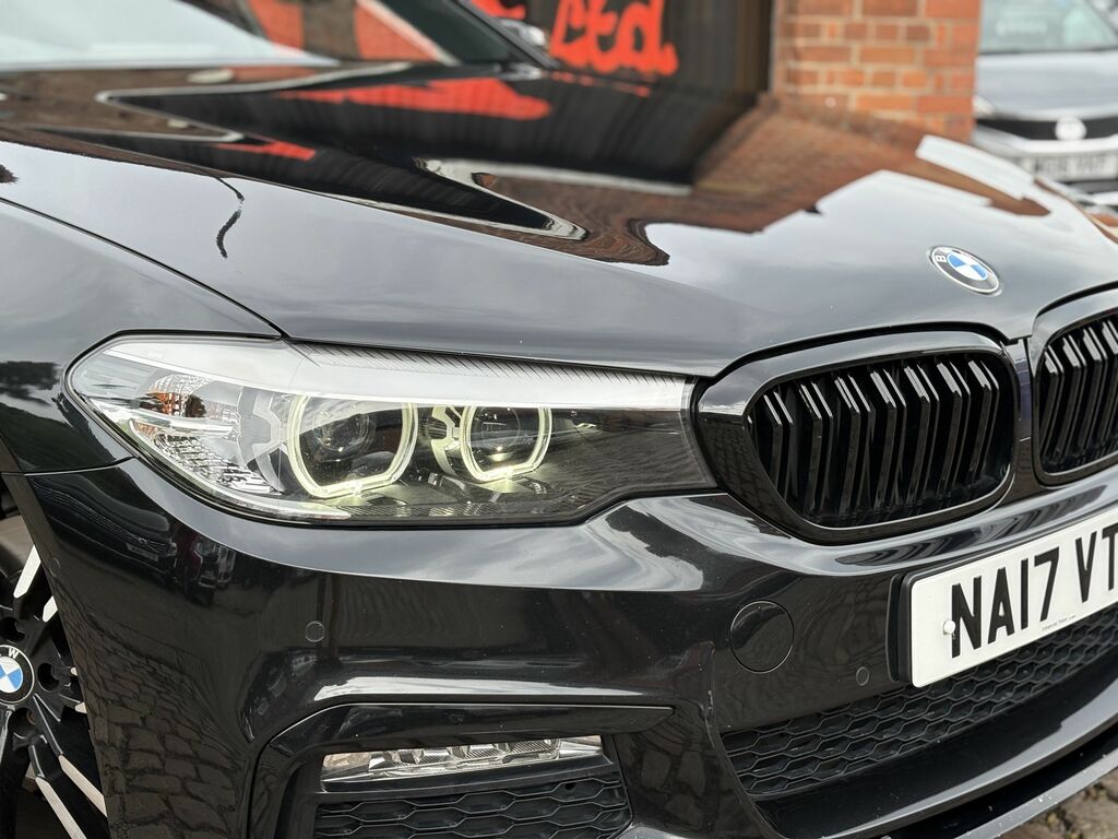 BMW 5 Series 2017 2.0 520D M Sport Saloon Euro NA17VTK Black #6