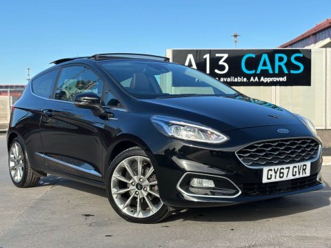 Ford Fiesta 1.0 Fiesta Vignale GY67GVR Black #2