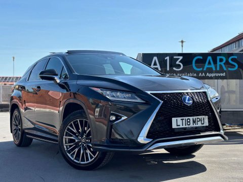 Lexus RX F Sport Cvt LT18MPU Black #2