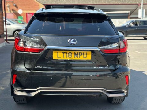 Lexus RX F Sport Cvt LT18MPU Black #5