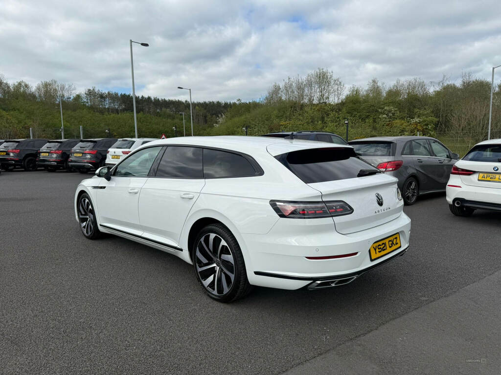 Volkswagen Arteon 2.0 Tdi R-line Dsg YS21GKZ White #2