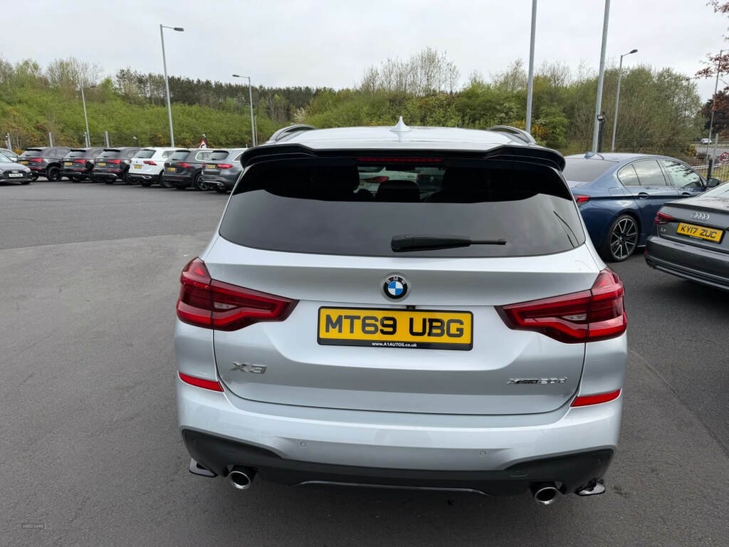 BMW X3 Xdrive20d M Sport Step MT69UBG Silver #6