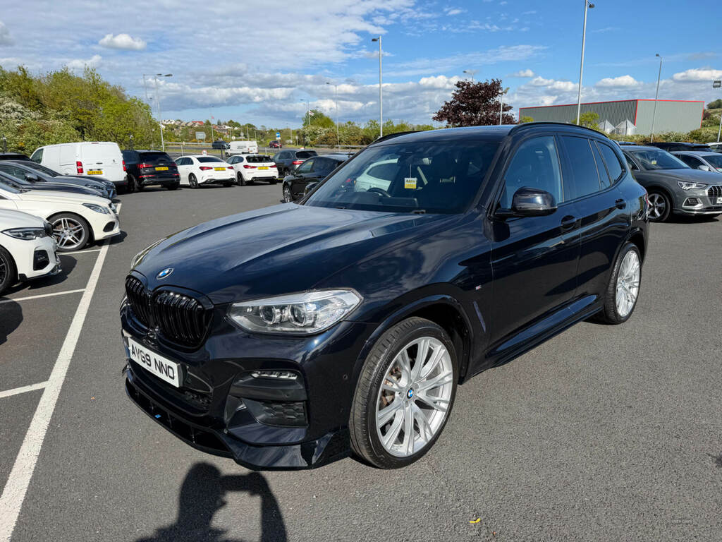 BMW X3 Xdrive20d M Sport Step Black