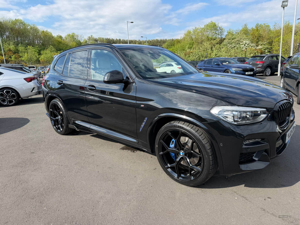 BMW X3 Xdrive20d Mht M Sport Step Black