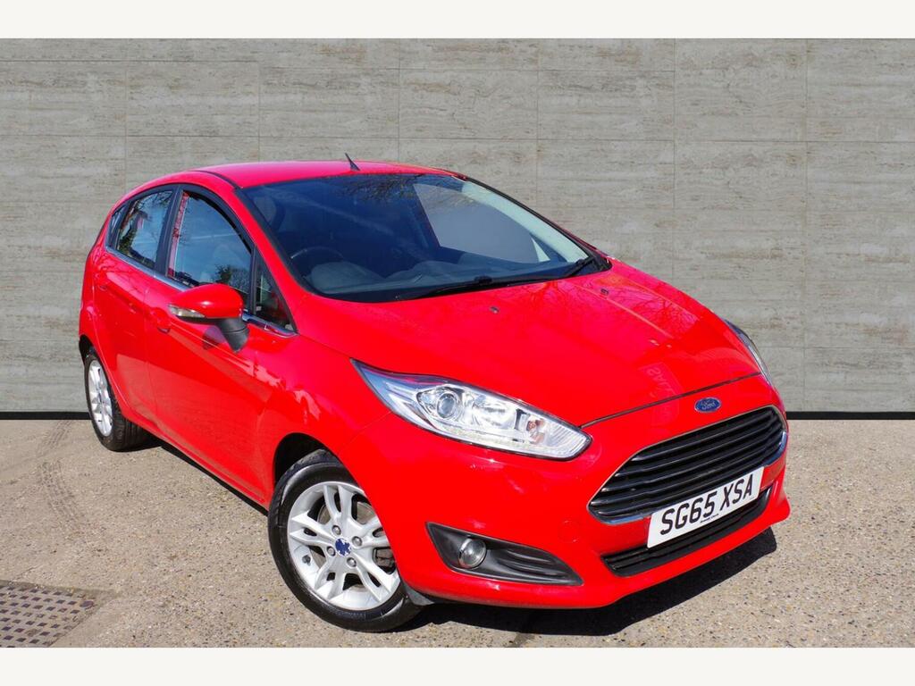Ford Fiesta 1.0 Zetec Euro 6 S S Hatchback Red