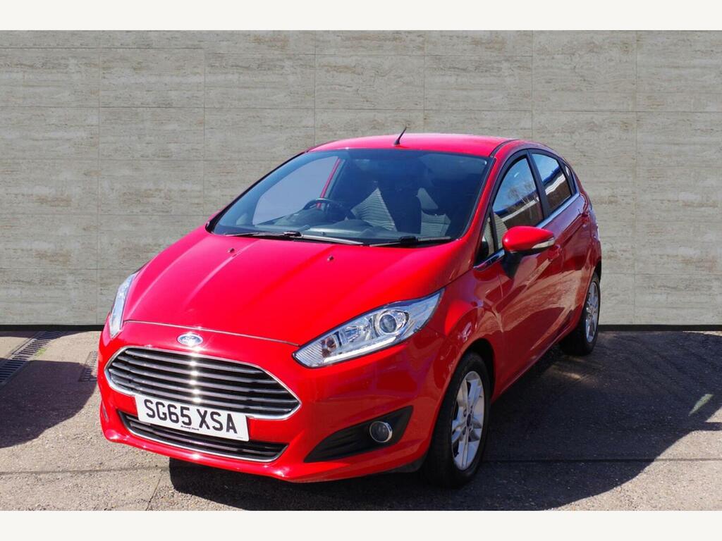 Ford Fiesta 1.0 Zetec Euro 6 S S Hatchback SG65XSA Red #3