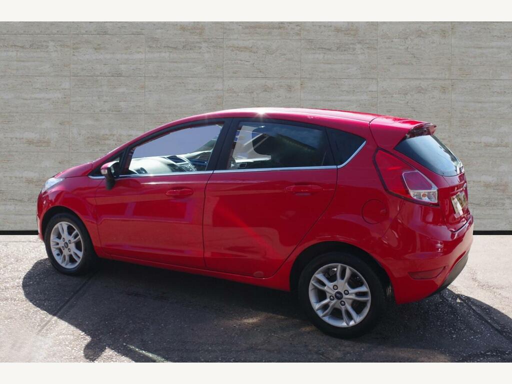 Ford Fiesta 1.0 Zetec Euro 6 S S Hatchback SG65XSA Red #4