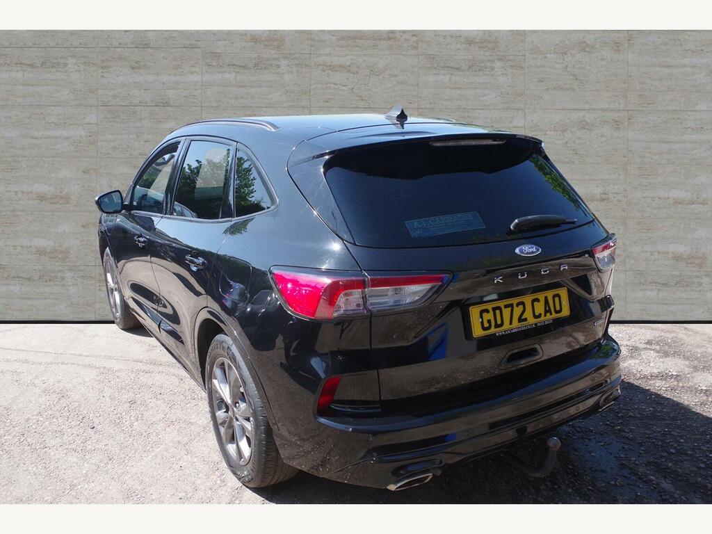 Ford Kuga 2.5 Ecoboost Duratec 14.4Kwh St-line ... GD72CAO Black #4