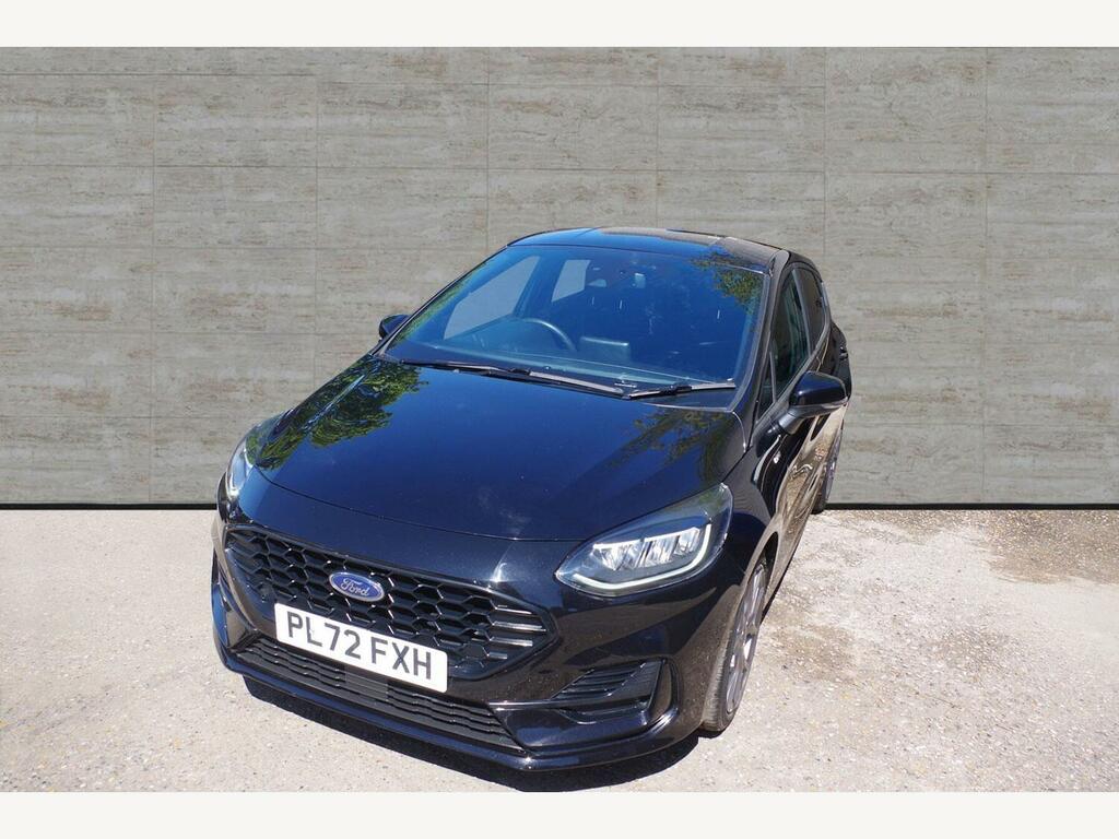 Ford Fiesta 1.0T Ecoboost Mhev St-line Edition ... PL72FXH Black #3