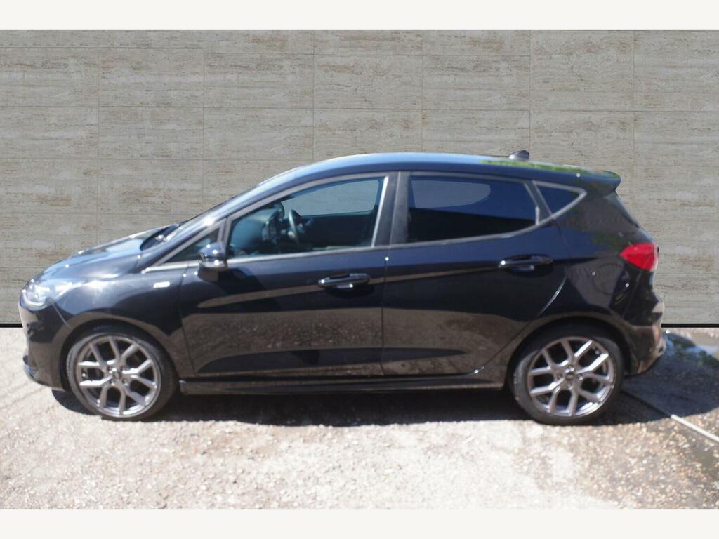 Ford Fiesta 1.0T Ecoboost Mhev St-line Edition ... PL72FXH Black #4