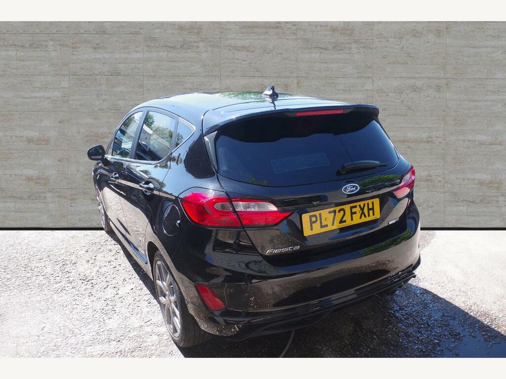 Ford Fiesta 1.0T Ecoboost Mhev St-line Edition ... PL72FXH Black #5