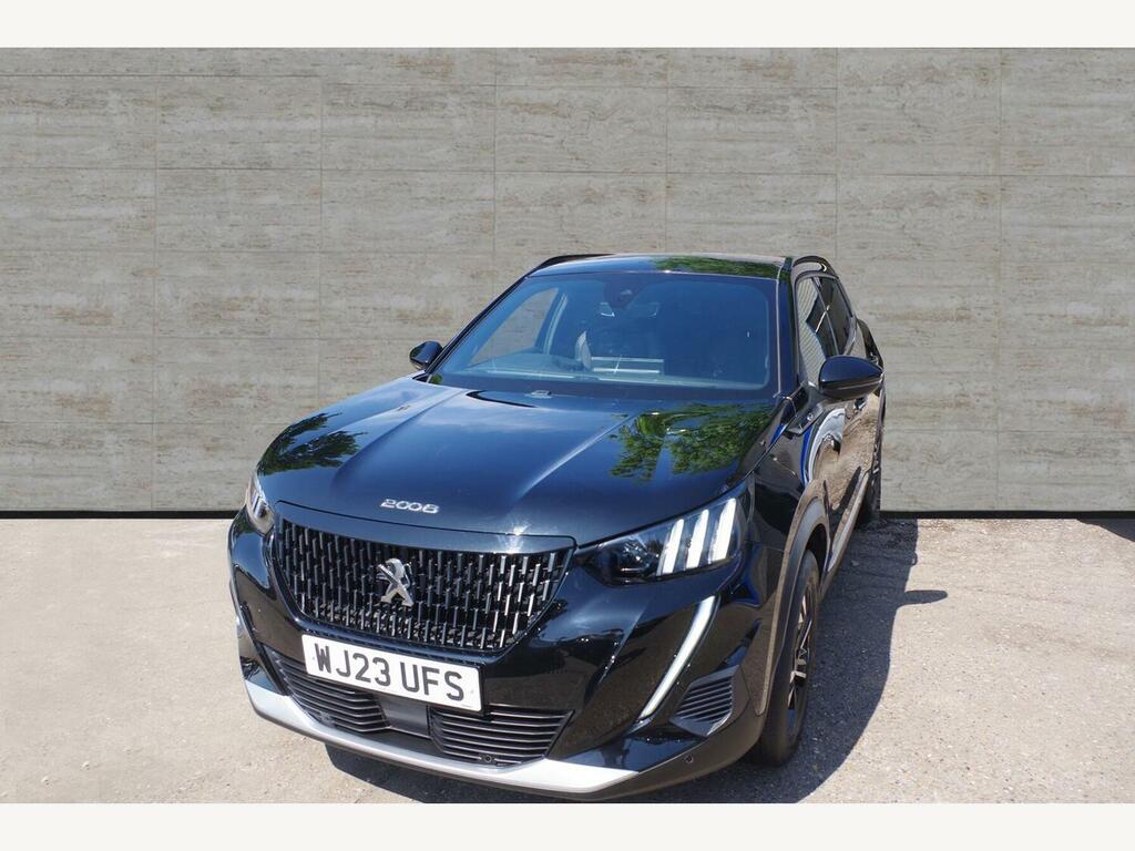 Peugeot 2008 1.2 Puretech Gt Eat Euro 6 S S 5... WJ23UFS Black #3