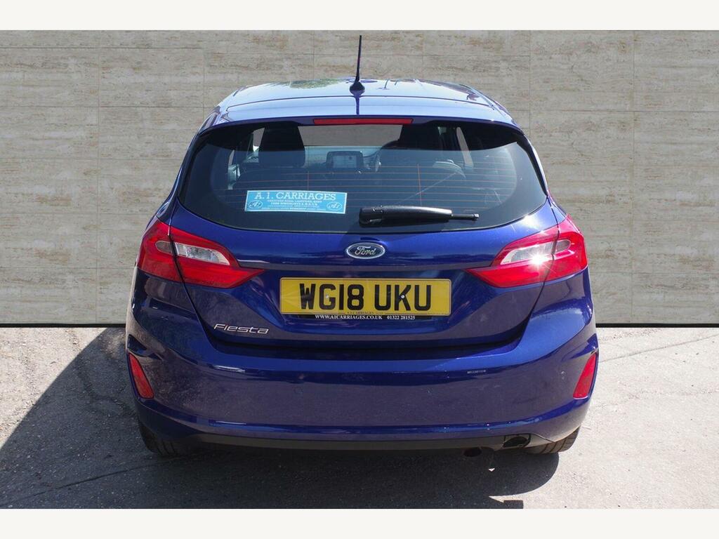 Ford Fiesta 1.0T Ecoboost Zetec Euro 6 S S 5D... WG18UKU Blue #6