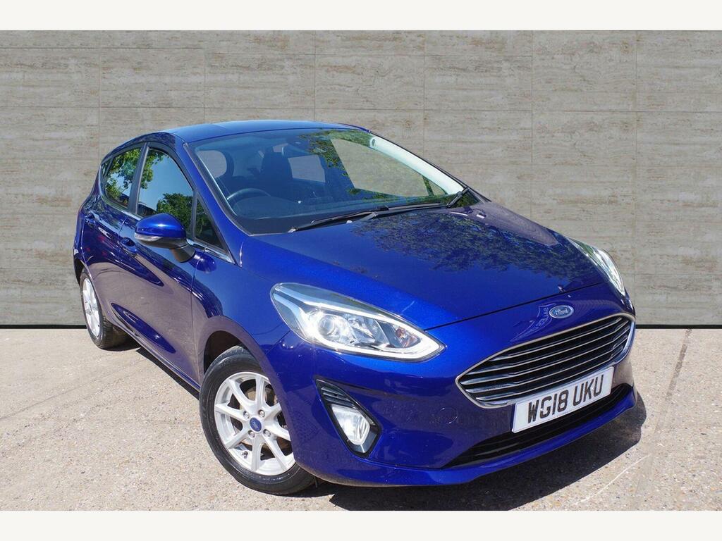 Ford Fiesta 1.0T Ecoboost Zetec Euro 6 S S 5D... Blue