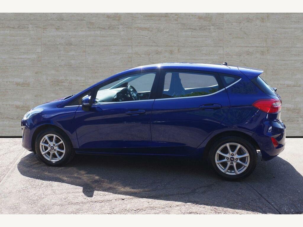 Ford Fiesta 1.0T Ecoboost Zetec Euro 6 S S 5D... WG18UKU Blue #5