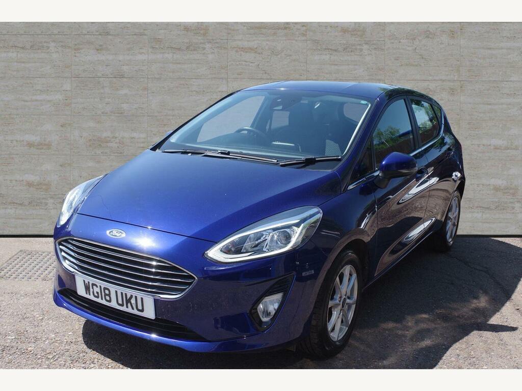 Ford Fiesta 1.0T Ecoboost Zetec Euro 6 S S 5D... WG18UKU Blue #3