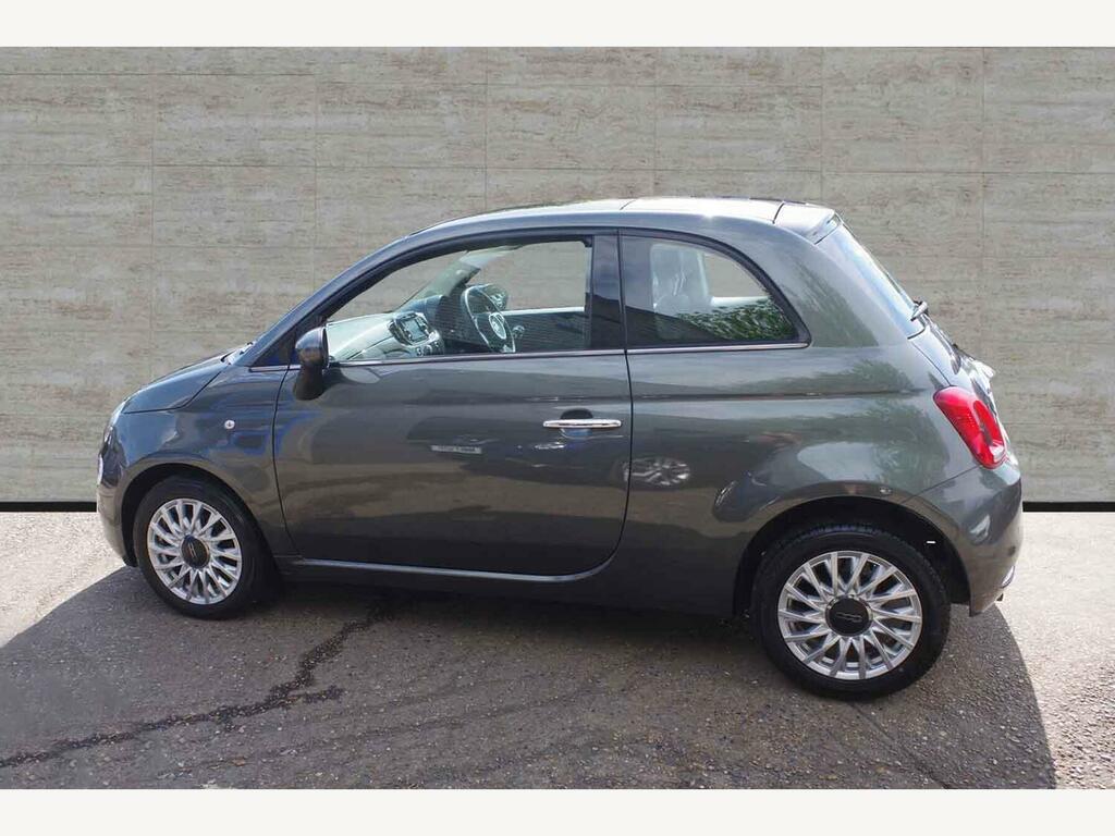 Fiat 500 1.2 Lounge Euro 6 S S Hatchback WU67NZK Grey #5