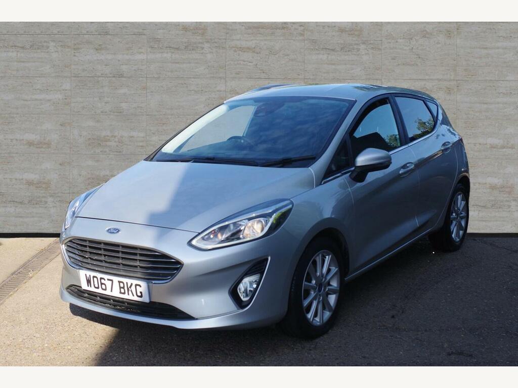 Ford Fiesta 1.0T Ecoboost Titanium Euro 6 S S... WO67BKG Silver #3