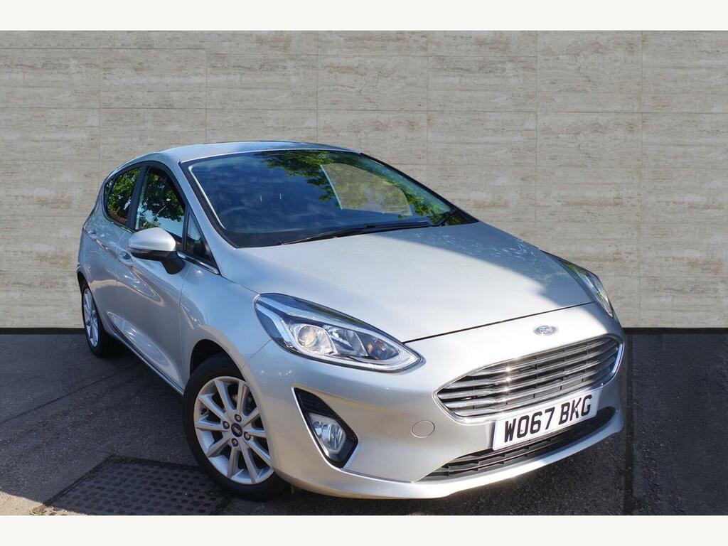 Ford Fiesta 1.0T Ecoboost Titanium Euro 6 S S... Silver