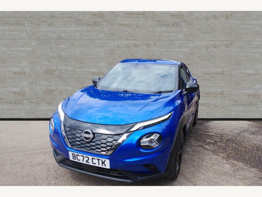 Nissan Juke 1.6 N-connecta Euro 6 Suv BC72CTK Blue #3