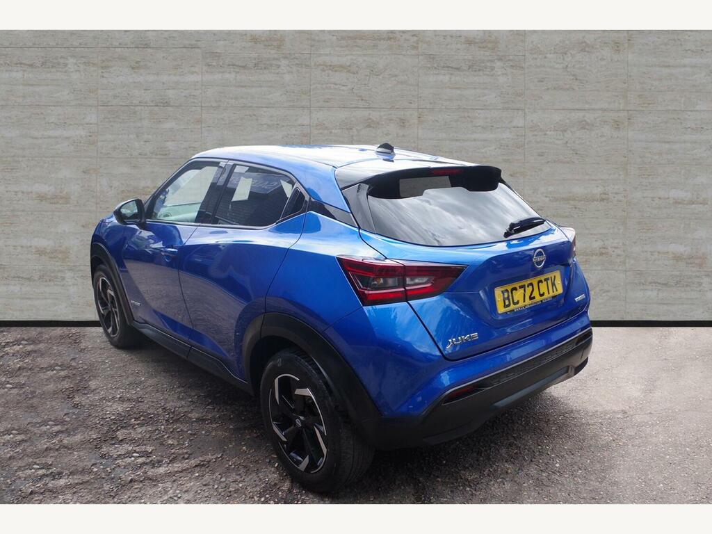 Nissan Juke 1.6 N-connecta Euro 6 Suv BC72CTK Blue #4