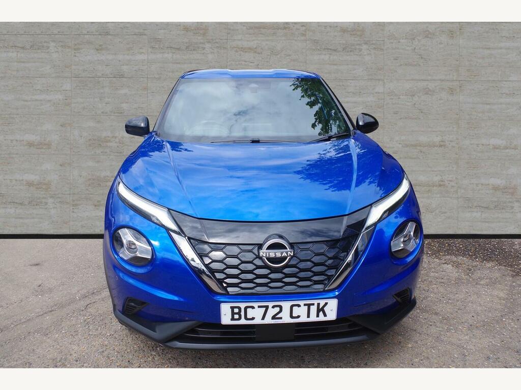 Nissan Juke 1.6 N-connecta Euro 6 Suv BC72CTK Blue #2
