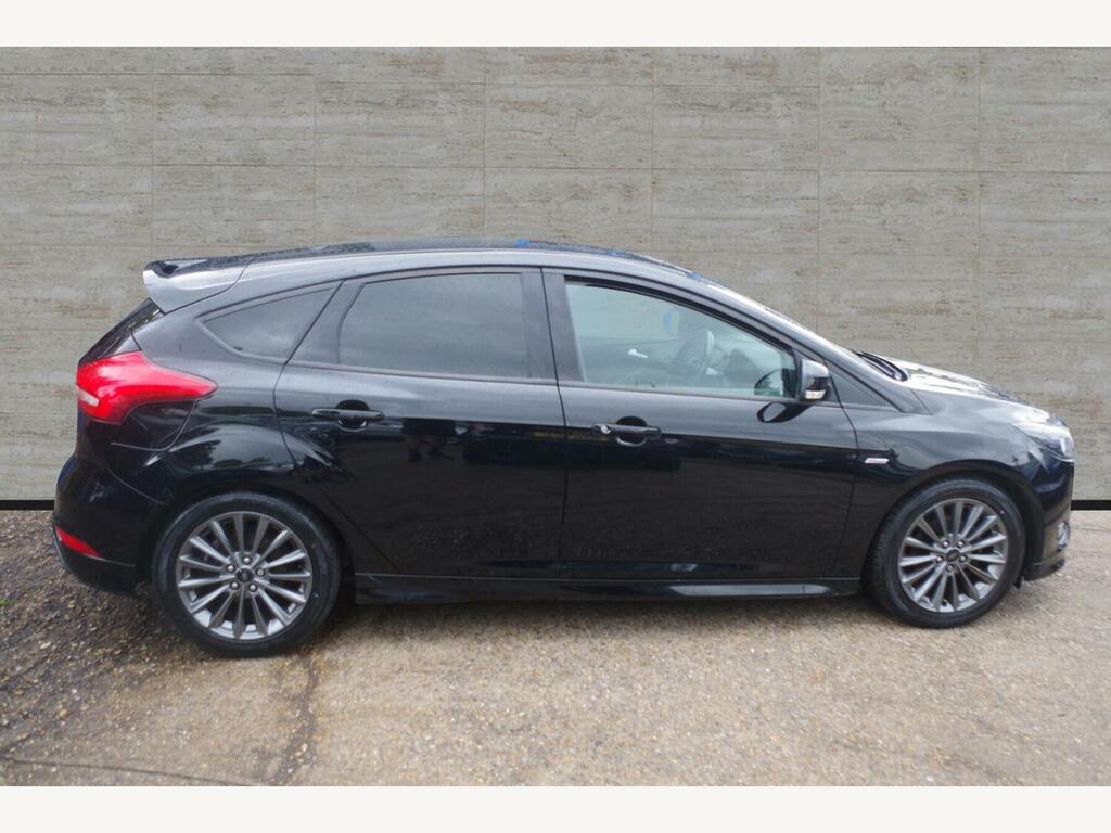 Ford Focus 1.0T Ecoboost St-line Euro 6 S S 5... MV67ZFN Black #6