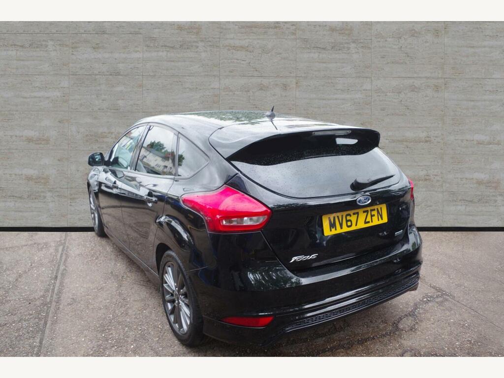 Ford Focus 1.0T Ecoboost St-line Euro 6 S S 5... MV67ZFN Black #3