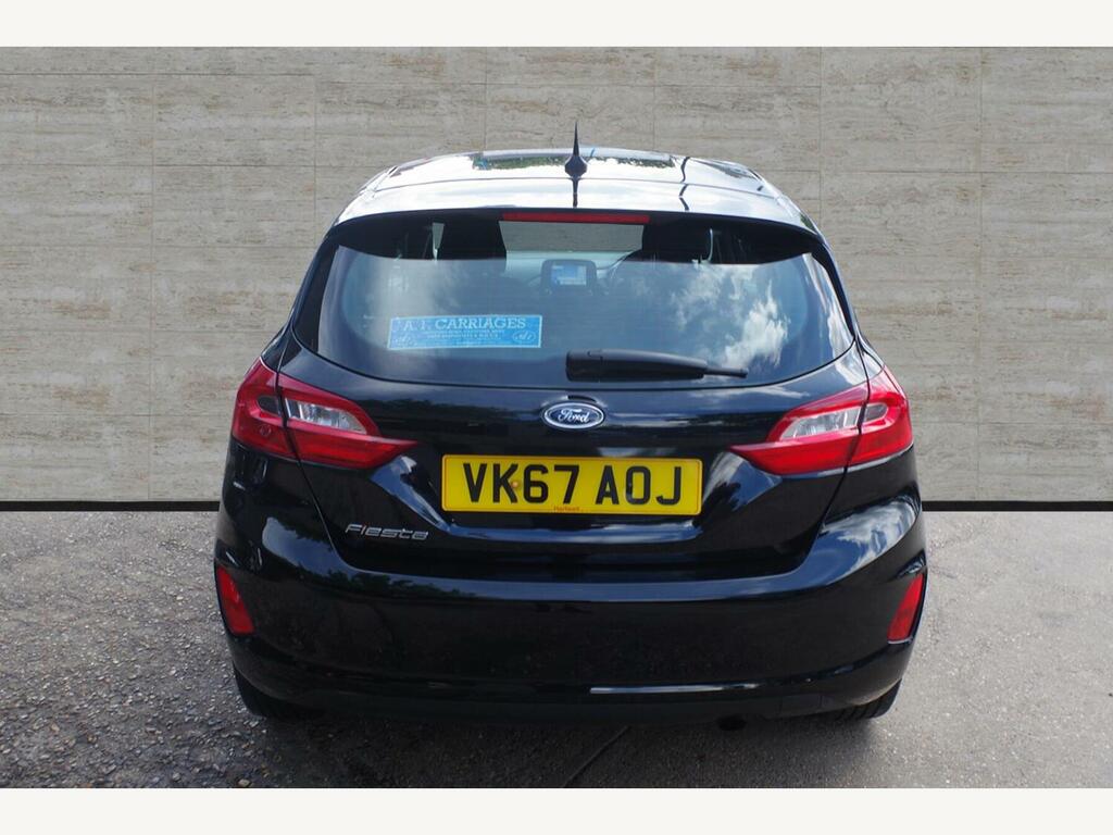 Ford Fiesta 1.0T Ecoboost Zetec Euro 6 S S 5D... VK67AOJ Black #5