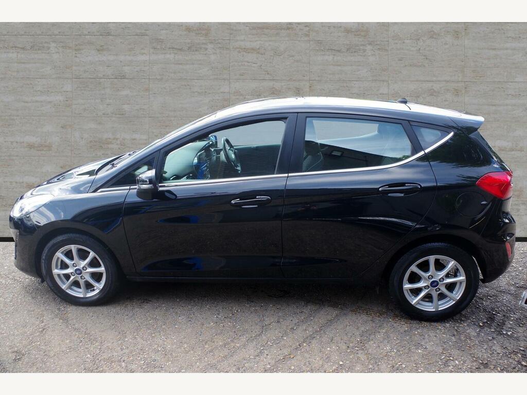 Ford Fiesta 1.0T Ecoboost Zetec Euro 6 S S 5D... VK67AOJ Black #4