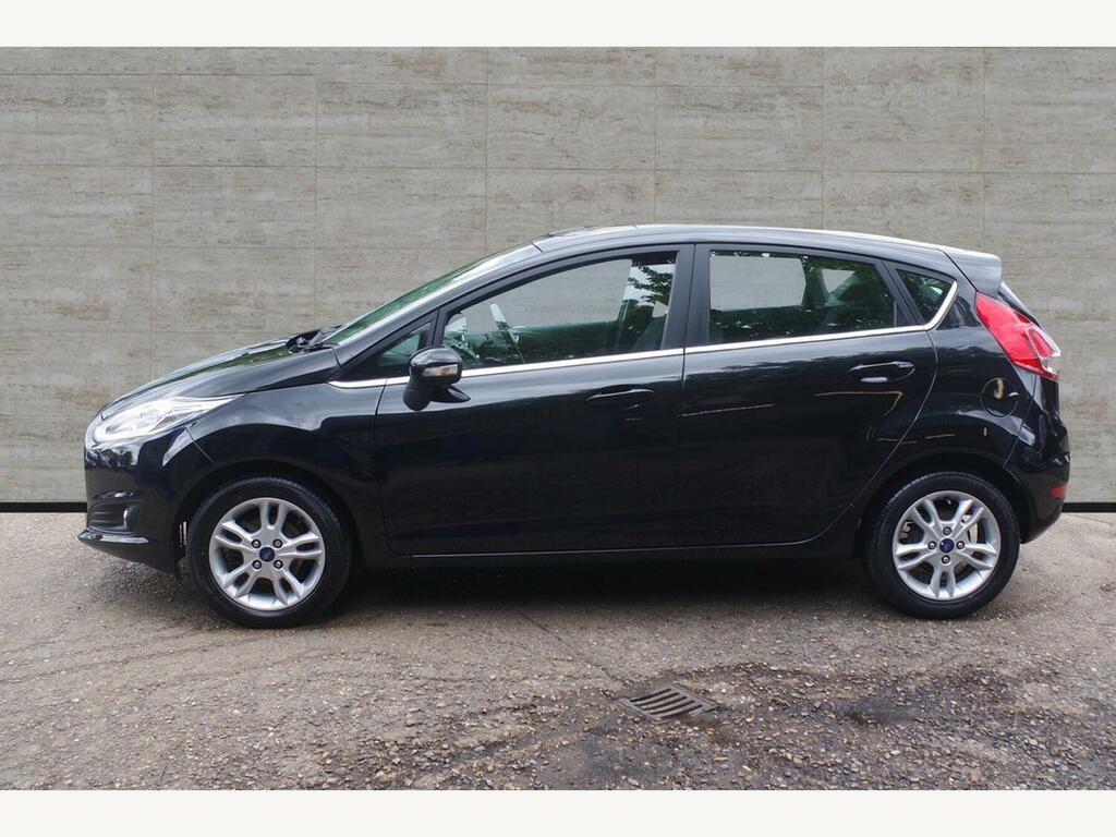 Ford Fiesta 1.25 Zetec Euro 6 Hatchback PK65KVS Black #5