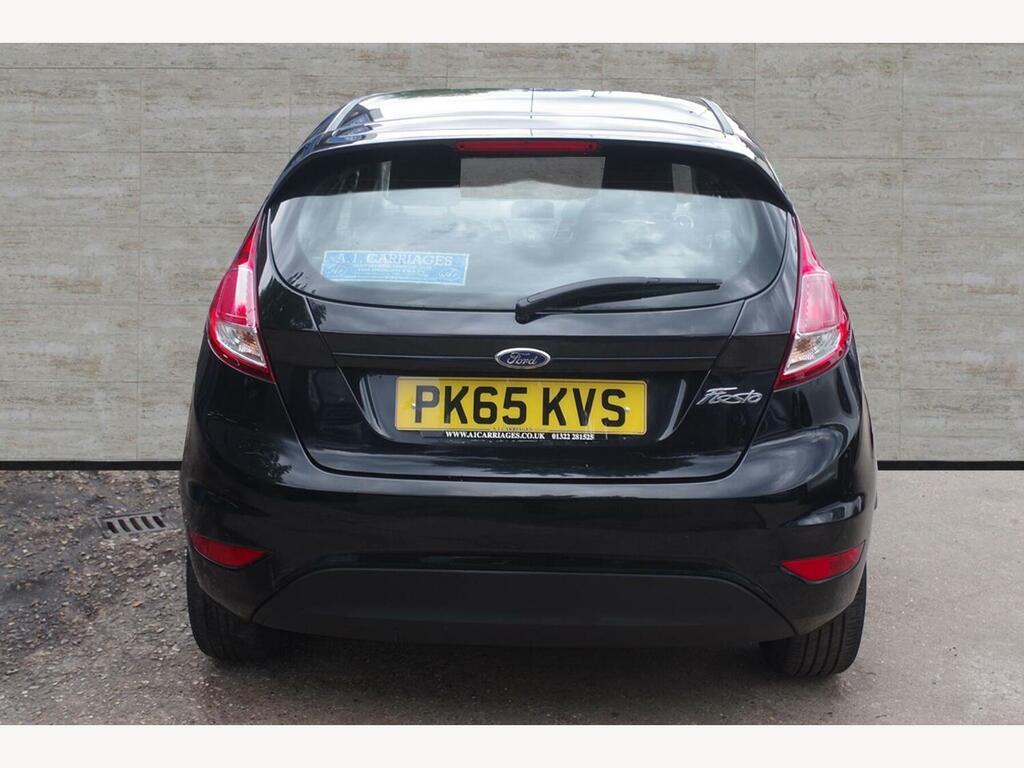 Ford Fiesta 1.25 Zetec Euro 6 Hatchback PK65KVS Black #6