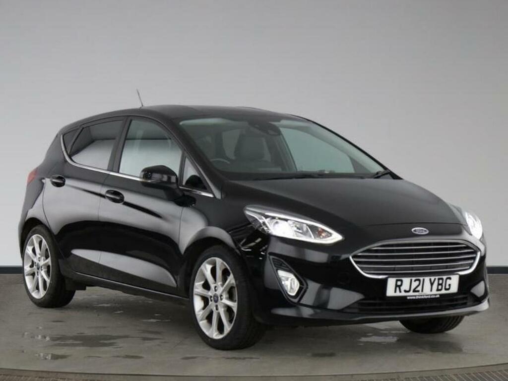 Ford Fiesta 1.0T Ecoboost Mhev Titanium X Euro ... Black