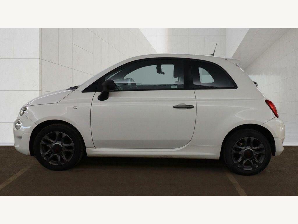 Fiat 500 1.2 S Euro 6 S S Hatchback SA66FOV White #6