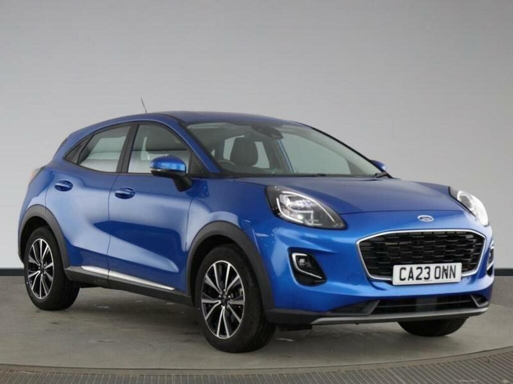 Ford Puma 1.0T Ecoboost Mhev Titanium Dct Euro ... Blue