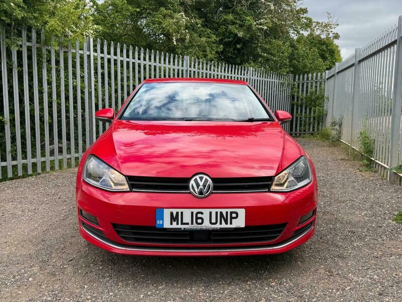 Volkswagen Golf 2.0 Tdi Bluemotion Tech ML16UNP Red #6