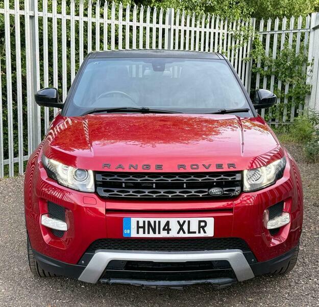 Land Rover Range Rover Evoque 2.2 Sd4 Dynamic HN14XLR Red #2