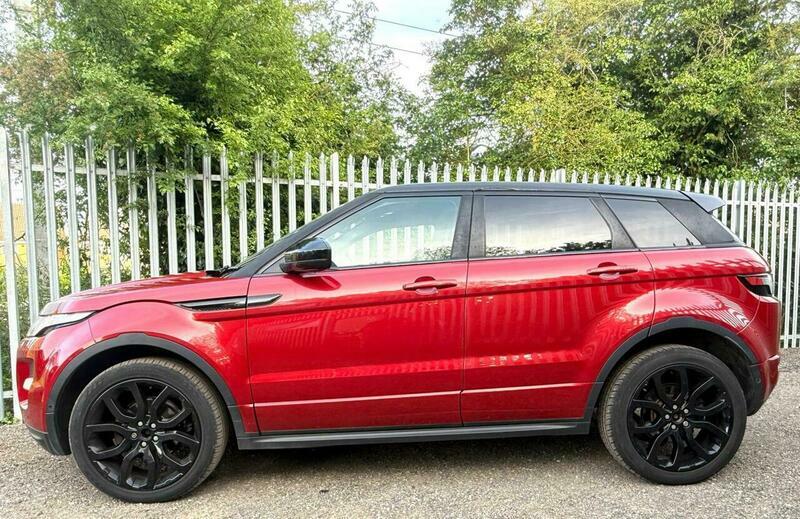 Land Rover Range Rover Evoque 2.2 Sd4 Dynamic HN14XLR Red #4