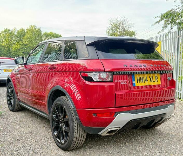 Land Rover Range Rover Evoque 2.2 Sd4 Dynamic HN14XLR Red #3