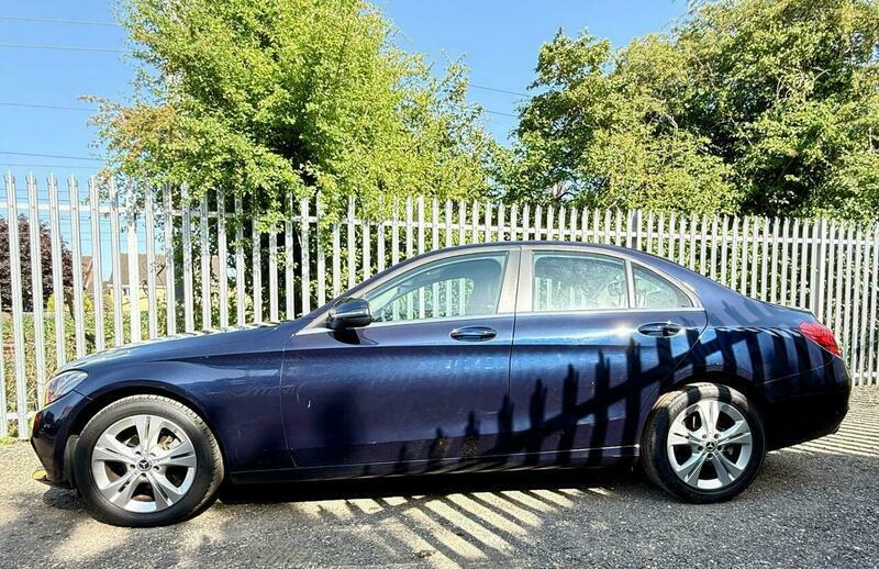 Mercedes-Benz C Class 1.6 C200d Se Executive LR67UUP Blue #4