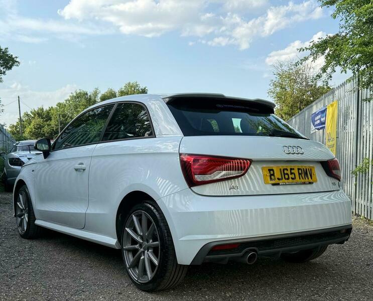 Audi A1 1.6 Tdi S Line BJ65RMV White #4