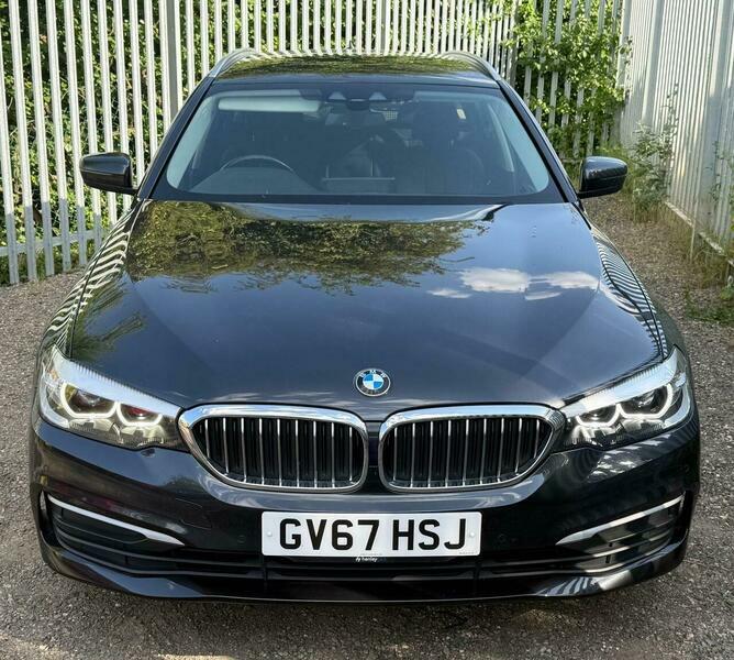 BMW 5 Series 2.0 520D Se Touring GV67HSJ Grey #2