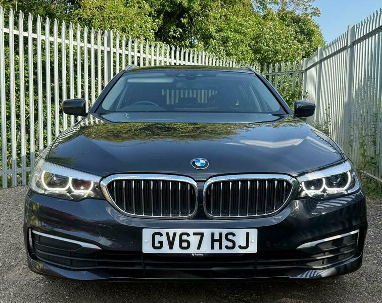 BMW 5 Series 2.0 520D Se Touring GV67HSJ Grey #6