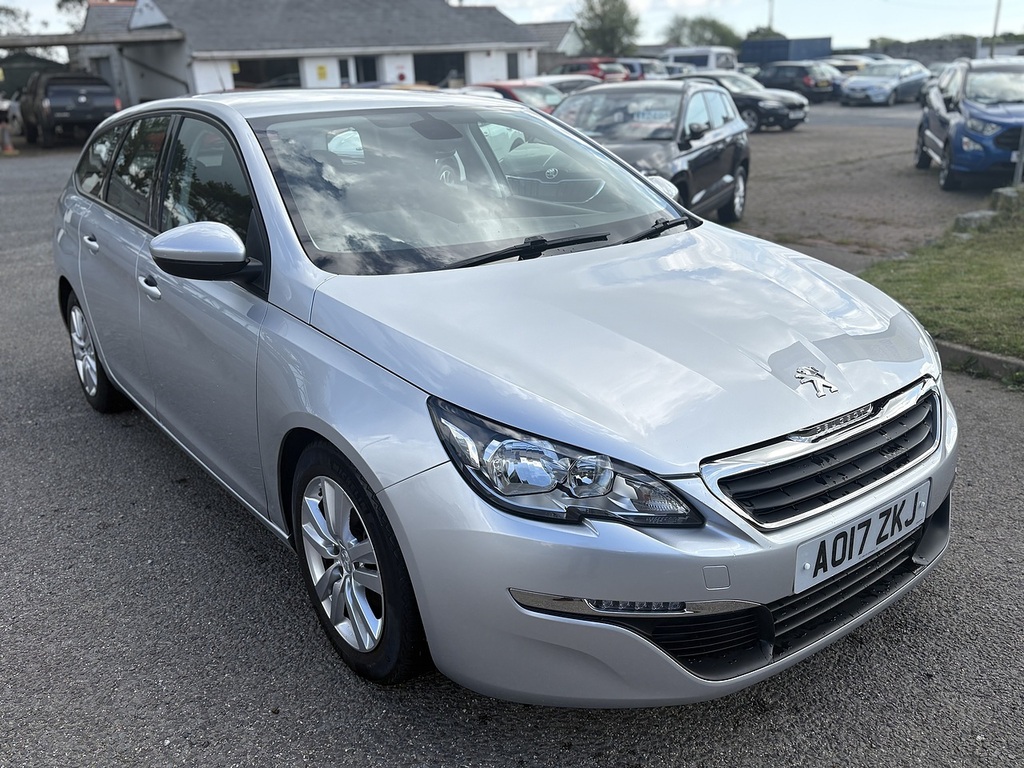 Peugeot 308 SW Bluehdi Active AO17ZKJ Silver #3