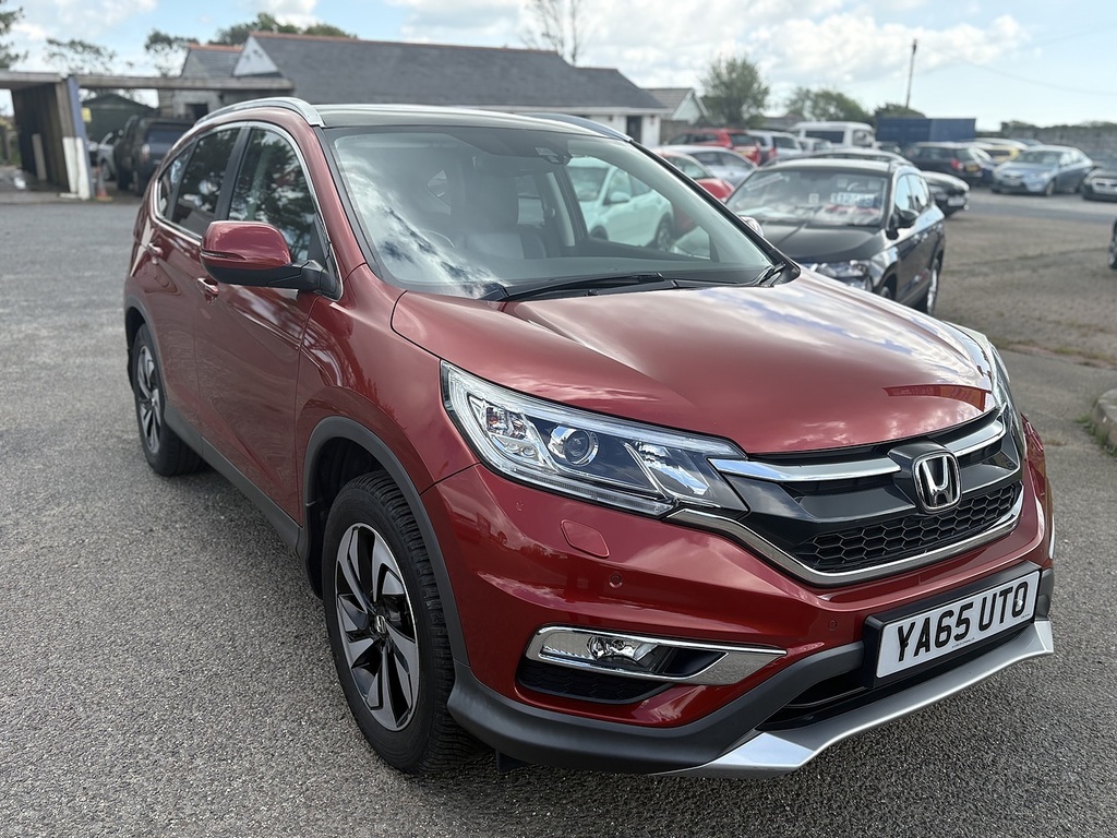 Honda Cr-V I-dtec Ex YA65UTO Red #4