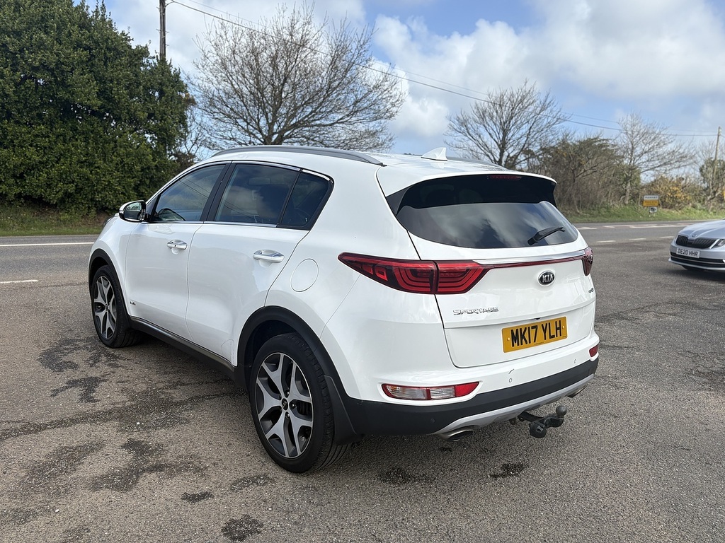 Kia Sportage T-gdi Gt-line MK17YLH White #2