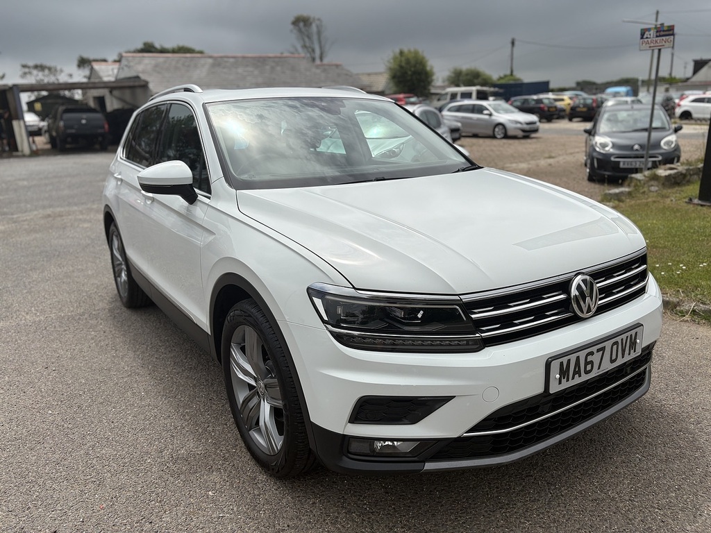 Volkswagen Tiguan Tdi Sel MA67OVM White #3