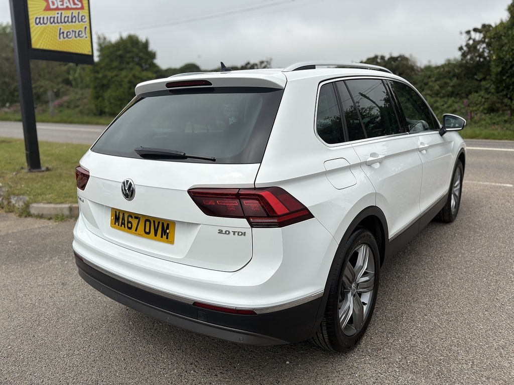 Volkswagen Tiguan Tdi Sel MA67OVM White #4