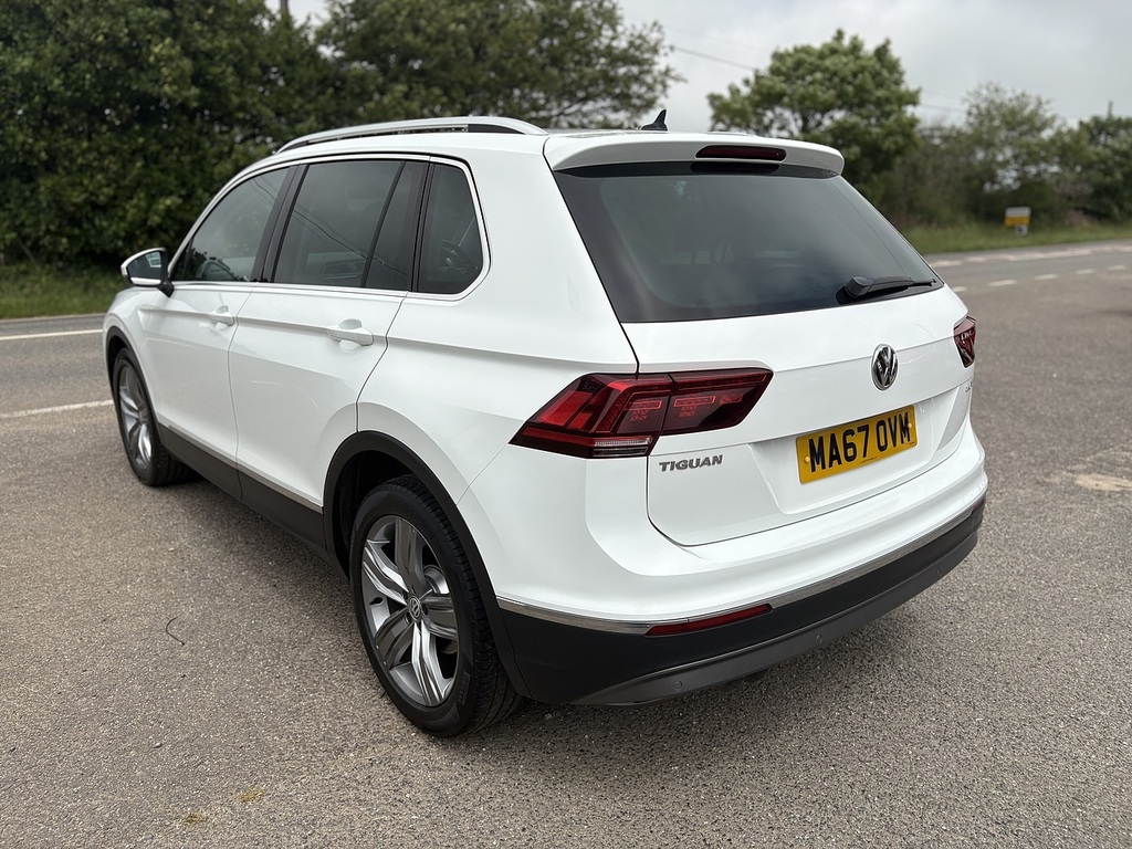 Volkswagen Tiguan Tdi Sel MA67OVM White #2